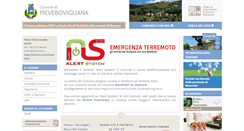 Desktop Screenshot of comune.pievebovigliana.mc.it